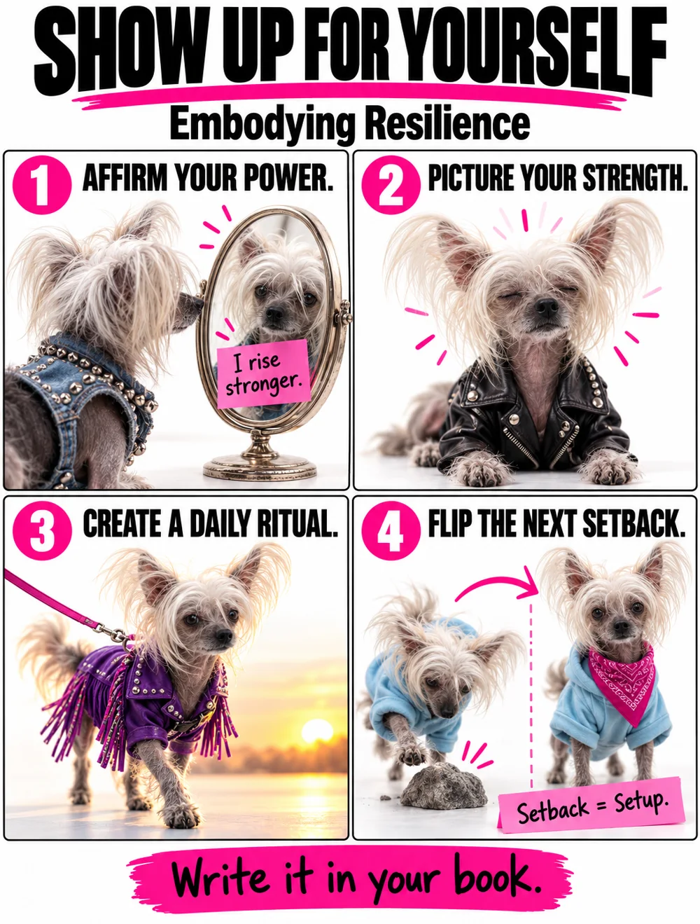 How to do the Embodying Resilience exercise, step by step